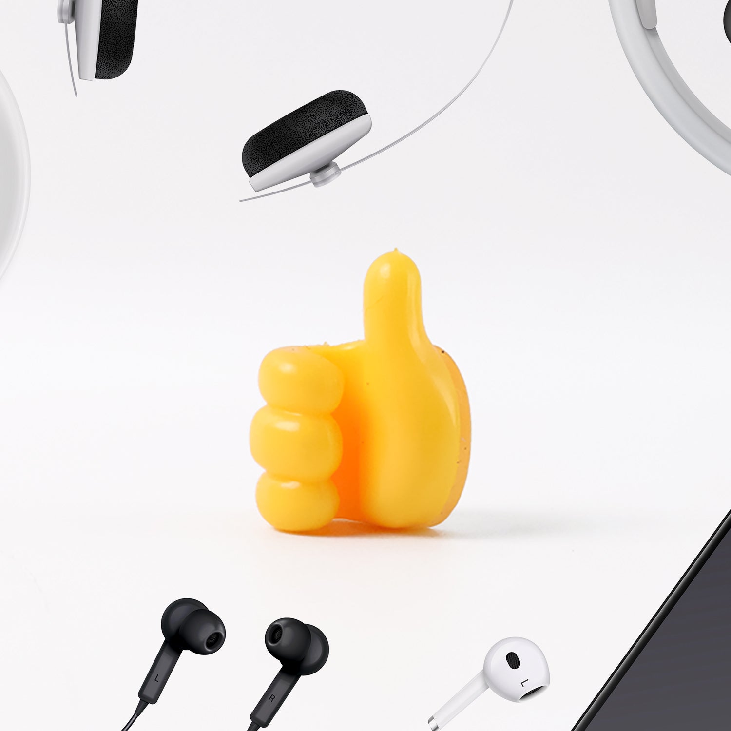 Yellow Multifunctional Multi functional Hand Shape Wall Clip Hanger Keys Cable Holder Yellow Multifunctional Multi functional Hand Shape Wall Clip Hanger Keys Cable Holder